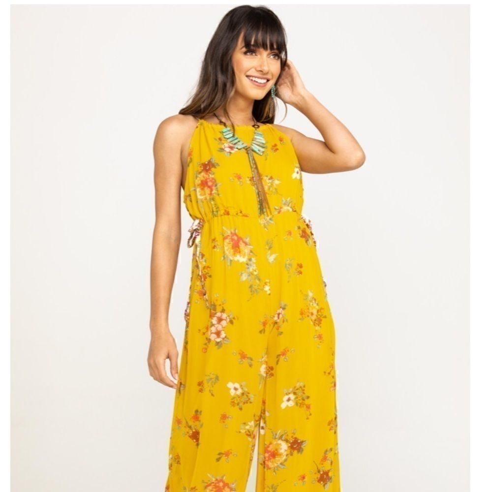 Free People Georgia Jumpsuit Size S - Picture 2 of 9